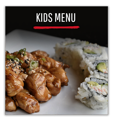 wasabi menu section kids menu