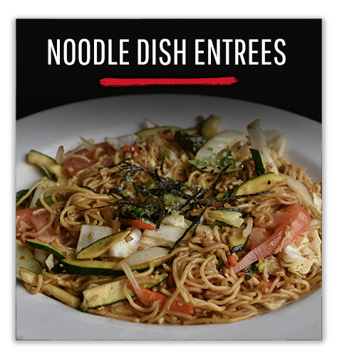 wasabi menu section noodle dish entrees